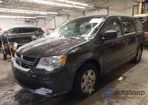 2012 Dodge Grand Caravan Se/Avp from USA, damaged, VIN 2C4RDGBG2CR216201